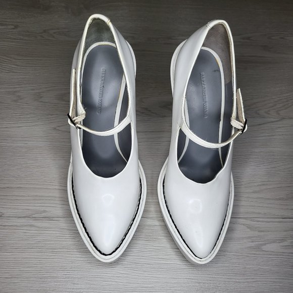 Alexander Wang Manuel Mary Jane Pumps - Picture 3 of 14